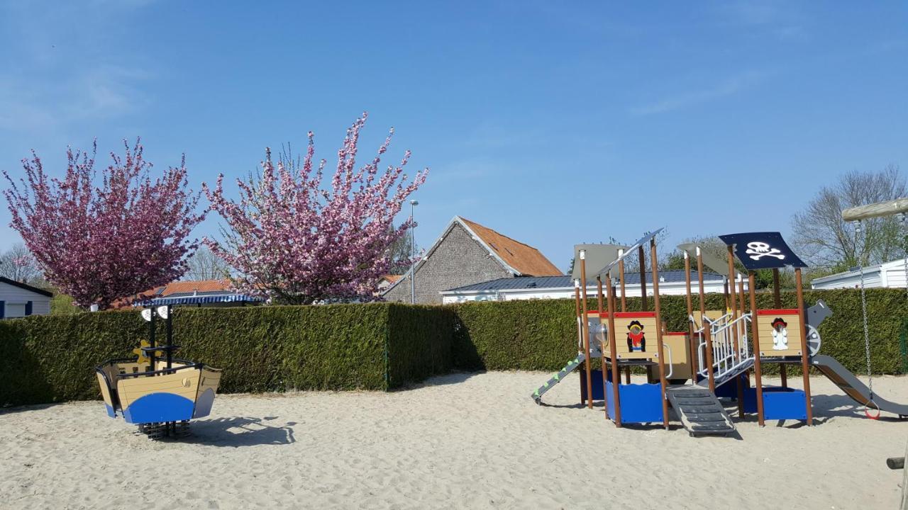 Camping Caravaning Les Cerisiers Berck Sur Mer Verton Exterior foto